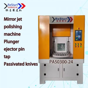 Echipament de debavurare pentru orificiul transversal al corpului injectorului de combustibil